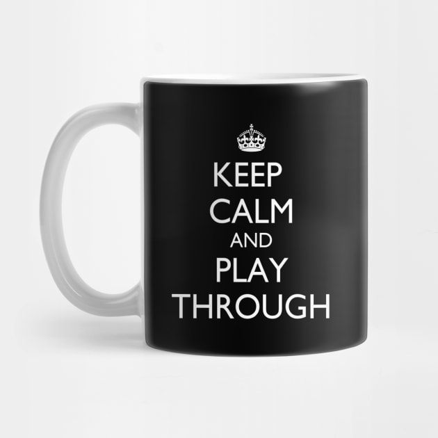 Golf Keep Calm and Play Through by jutulen